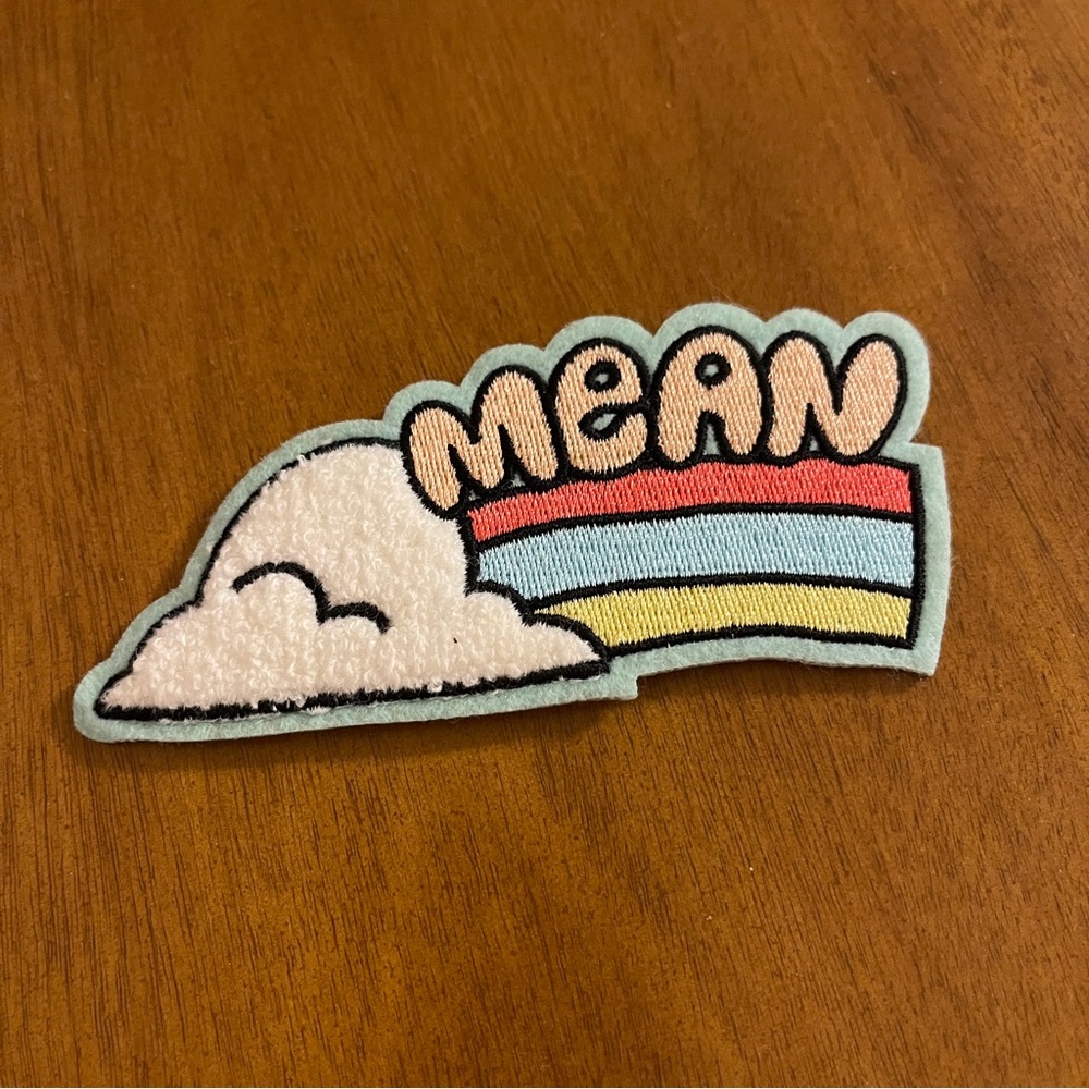 Tuesday Bassen - Colorful 'Mean' Cloud Patch